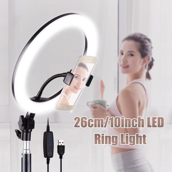 flash heads 26cm/10inch led ring light pography fill-in lamp 3 lighting modes with tripod for phone holder youtube usb video light1
flash heads 26cm/10inch led ring light pography fill-in lamp 3 lighting modes with tripod for phone holder youtube usb video light1