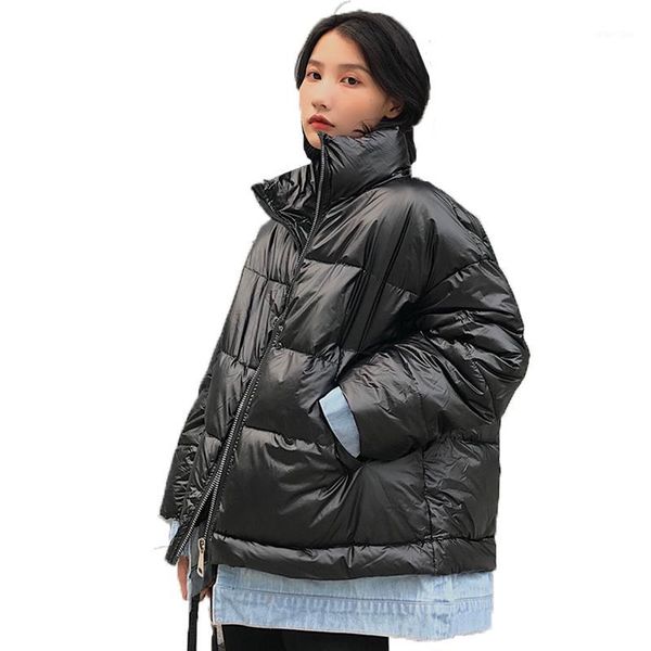 2020 winter patchwork long parka women thick bubble jacket stand collar loose warm korean style ladies coats manteau femme1, Black
2020 winter patchwork long parka women thick bubble jacket stand collar loose warm korean style ladies coats manteau femme1, Black