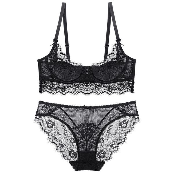 termezy new lace women bra push up underwear plus size lingerie breathable bras and panties set y200415, Red;black
termezy new lace women bra push up underwear plus size lingerie breathable bras and panties set y200415, Red;black