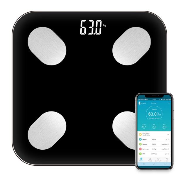 smart bathroom weight scale floor body fat weighting scale body balance de precision bluetooth cloud storage kg lb st
smart bathroom weight scale floor body fat weighting scale body balance de precision bluetooth cloud storage kg lb st