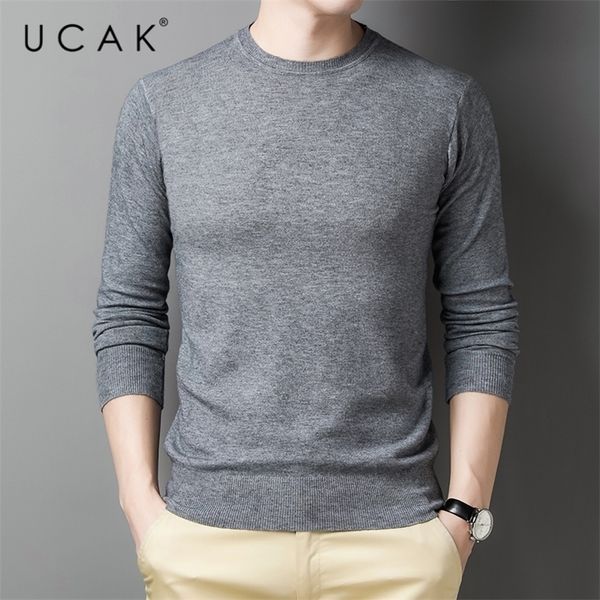 ucak brand solid color cotton sweaters men clothing autumn winter fashion streetwear sweater pull homme casual pullover u1124 201201, White;black
ucak brand solid color cotton sweaters men clothing autumn winter fashion streetwear sweater pull homme casual pullover u1124 201201, White;black