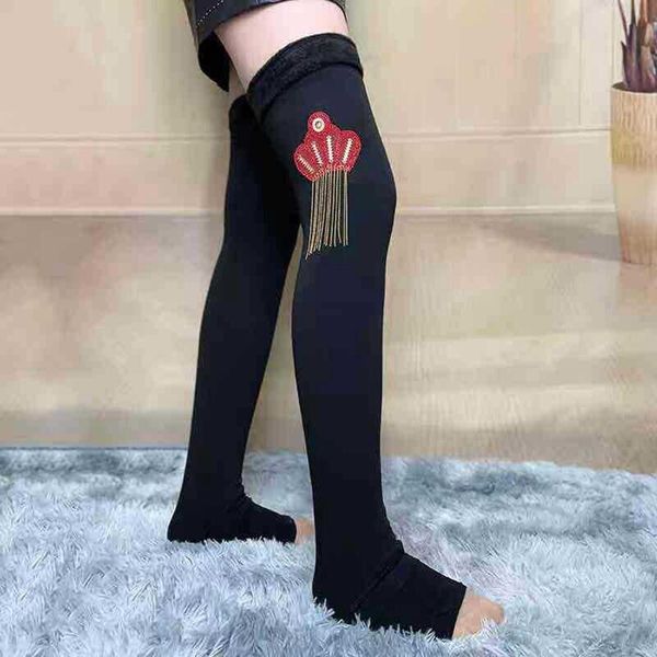 socks & hosiery winter women leg warmer leisure long thigh high for extra boot over the knee knit dance sock, Black;white
socks & hosiery winter women leg warmer leisure long thigh high for extra boot over the knee knit dance sock, Black;white