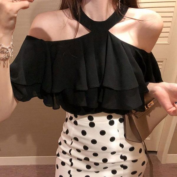 2020 new arrivals summer chic fashiion solid casual loose sweet girl flash neck aesthetic special night club party crops1, White
2020 new arrivals summer chic fashiion solid casual loose sweet girl flash neck aesthetic special night club party crops1, White