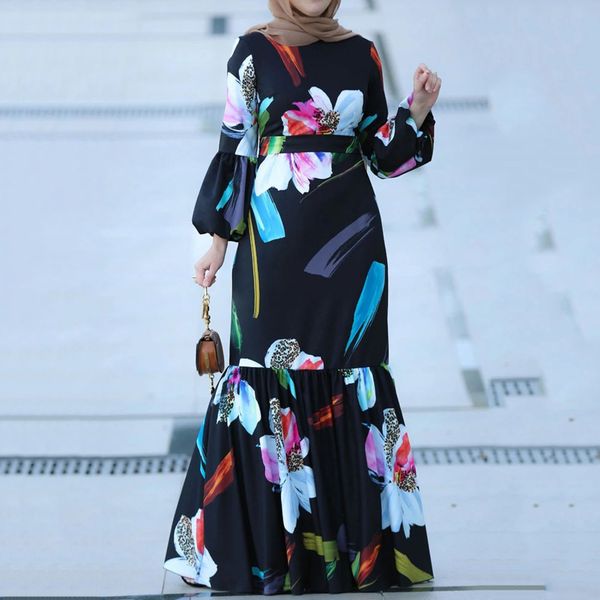 2021 dressed muslim around neck high waist puff spring the new long fish tail dress 3u7g, Black;gray
2021 dressed muslim around neck high waist puff spring the new long fish tail dress 3u7g, Black;gray