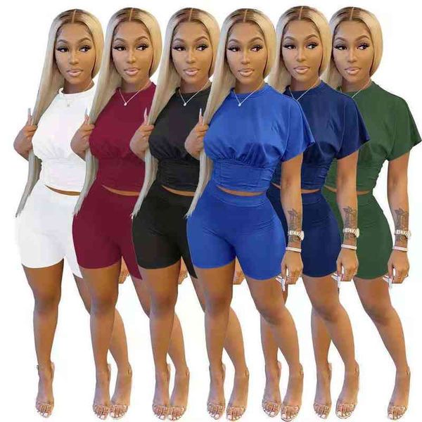 women's two piece pants summer women shorts 2 set solid color tracksuit sleeve t shirt suit sportswear slim outfits uqrn, White
women's two piece pants summer women shorts 2 set solid color tracksuit sleeve t shirt suit sportswear slim outfits uqrn, White