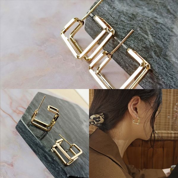 4x6a air- gold stud metal slim bar earrings tiny simple rectangle stud earrings cushion diamond semi mount earring bar stick earrings, Golden
4x6a air- gold stud metal slim bar earrings tiny simple rectangle stud earrings cushion diamond semi mount earring bar stick earrings, Golden
