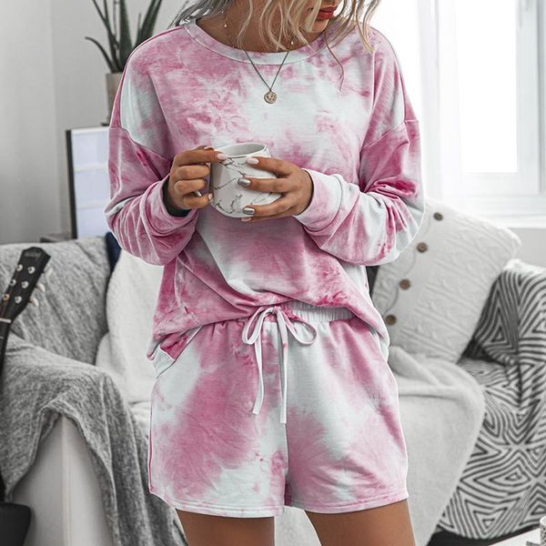 womens casual suits leisure home wear tie dyed suit long sleeve +lace-up shorts womens casual 2 piece sets summer1, Gray
womens casual suits leisure home wear tie dyed suit long sleeve +lace-up shorts womens casual 2 piece sets summer1, Gray