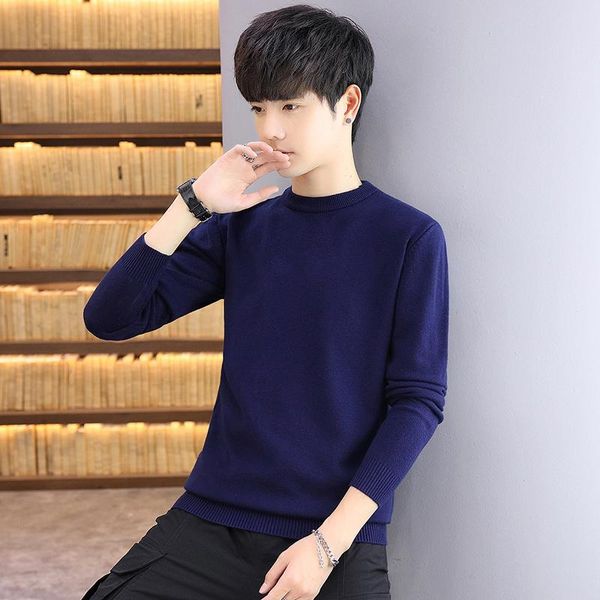 sweater 2020 autumn new brand woolen sweater men's round neck korean slim handsome youth casual knitted, White;black
sweater 2020 autumn new brand woolen sweater men's round neck korean slim handsome youth casual knitted, White;black