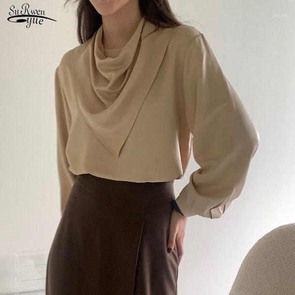 autumn new korean loose solid color chiffon blouse women scarf collar detachable shirt plus size chemisier femme 124281, White
autumn new korean loose solid color chiffon blouse women scarf collar detachable shirt plus size chemisier femme 124281, White
