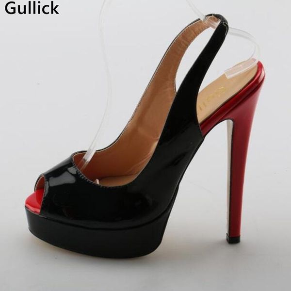 sandals est design mixed color red and black peep toe women platform thin high heels party dress shoes
sandals est design mixed color red and black peep toe women platform thin high heels party dress shoes