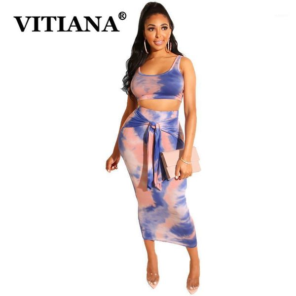 vitiana women two pieces sets summer 2020 female short vest lace up skirt elasticity printing casual beach 2 piece set1, White
vitiana women two pieces sets summer 2020 female short vest lace up skirt elasticity printing casual beach 2 piece set1, White