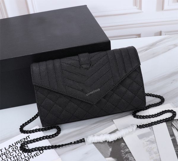 black caviar leather crossbody chain woc bag black hardware flap bags women's shoulder messenger purse handbags 22cm wholesale price
black caviar leather crossbody chain woc bag black hardware flap bags women's shoulder messenger purse handbags 22cm wholesale price