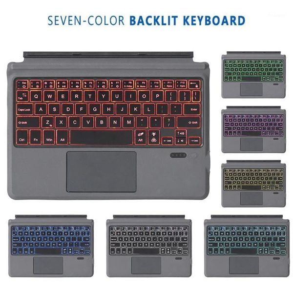keyboards 2021 wireless keyboard bluetooth energy saving mini 7 colors backlit keypad for surface go1
keyboards 2021 wireless keyboard bluetooth energy saving mini 7 colors backlit keypad for surface go1