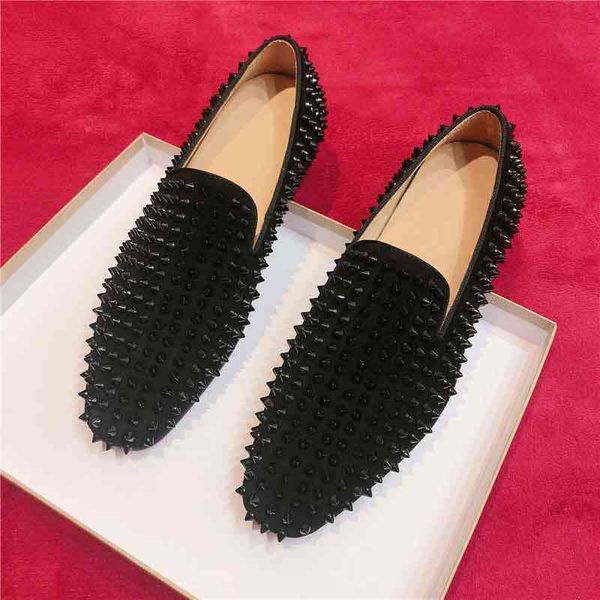flats bottoms wedding casual shoe designer mens shoes loafers black red spike patent leather slip on dress shoe business bd party size 40-47
flats bottoms wedding casual shoe designer mens shoes loafers black red spike patent leather slip on dress shoe business bd party size 40-47