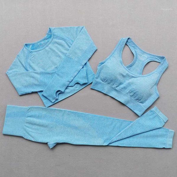 3pcs vital seamless yoga set women sportswear sports bra+long sleeve crop women running gym leggings fitness sports suit1, White;red
3pcs vital seamless yoga set women sportswear sports bra+long sleeve crop women running gym leggings fitness sports suit1, White;red