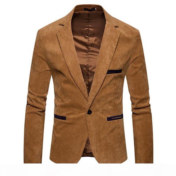 v neck long sleeve mens corduroy blazer fashion single button solid color mens suits jacket spring male apparel, White;black
v neck long sleeve mens corduroy blazer fashion single button solid color mens suits jacket spring male apparel, White;black