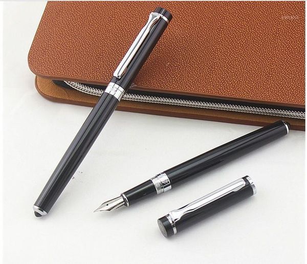 new all metal fountain pen ink pen for gift office and school writting stationery supplies1
new all metal fountain pen ink pen for gift office and school writting stationery supplies1