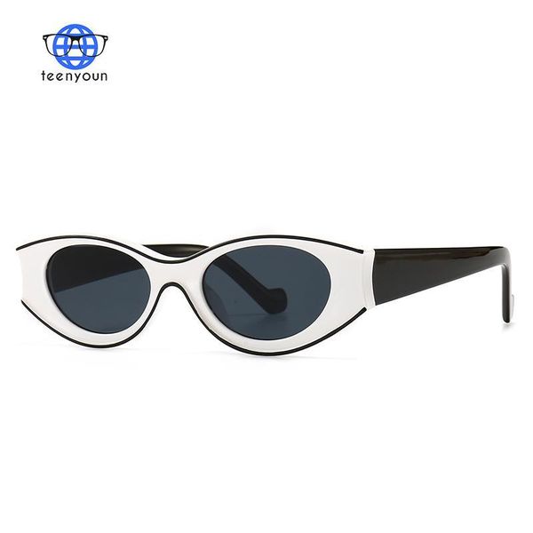 sunglasses teenyoun brand design cat eye style for women men diamond eyeglasses fishtail frame sun glasses eyewear oculos uv400, White;black
sunglasses teenyoun brand design cat eye style for women men diamond eyeglasses fishtail frame sun glasses eyewear oculos uv400, White;black