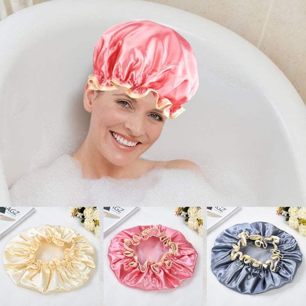 waterproof double layer shower hair cover women bathroom bath cap supplies shower caps bathroom accessories
waterproof double layer shower hair cover women bathroom bath cap supplies shower caps bathroom accessories