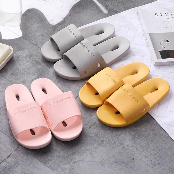 home lovers bathroom summer home leakage cool women men antiskid plastic indoor l slippers, Black