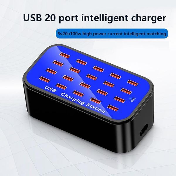 20ports usb hub smart charger high power fast charging station for tablet mobile1
20ports usb hub smart charger high power fast charging station for tablet mobile1