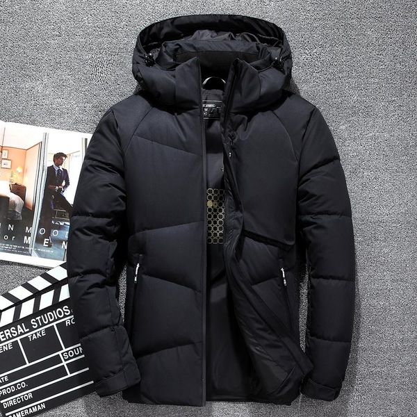 2020 winter jackets male hooded detachable thick warm men's down jacket grey black blue windproof zipper down coats man parkas 
2020 winter jackets male hooded detachable thick warm men's down jacket grey black blue windproof zipper down coats man parkas