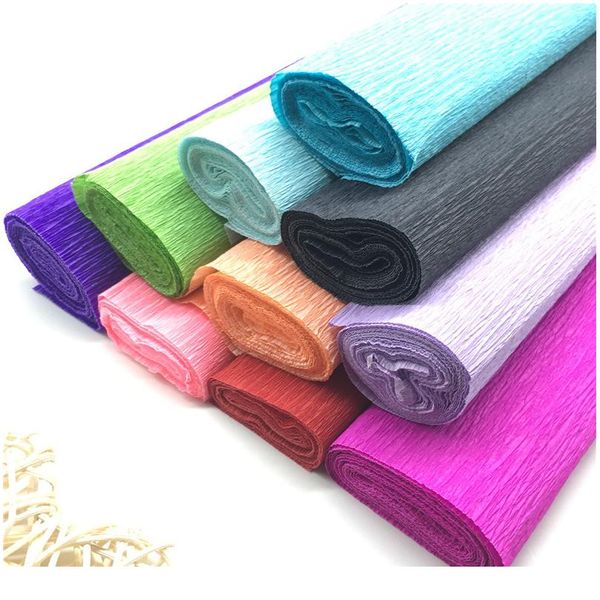 250*50cm colored crepe paper roll origami crinkled crepe paper craft diy flowers decoration gift wrapping pap bbyhlo
250*50cm colored crepe paper roll origami crinkled crepe paper craft diy flowers decoration gift wrapping pap bbyhlo