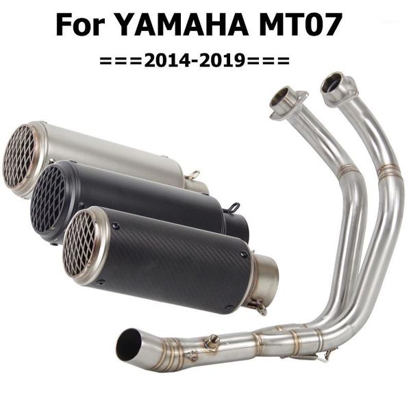 motorcycle exhaust system 51mm for yzf mt07 full systems muffler pitbike modified front pipe escape moto mt-07 slip on stainless steel1
motorcycle exhaust system 51mm for yzf mt07 full systems muffler pitbike modified front pipe escape moto mt-07 slip on stainless steel1
