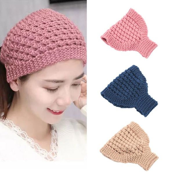 2020 new fashion autumn winter new wool warm knit hats headscarf hair band knitted hair care headgear accessories, Blue;gray
2020 new fashion autumn winter new wool warm knit hats headscarf hair band knitted hair care headgear accessories, Blue;gray