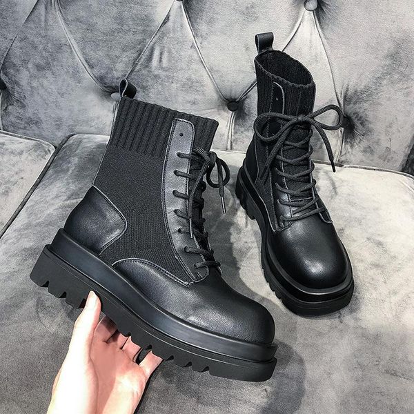 the same boots women autumn 2020 new breathable short boots can match british children's ins trend, Black
the same boots women autumn 2020 new breathable short boots can match british children's ins trend, Black