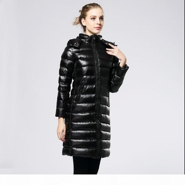 fashion women winter long style casual thickening warm hooded zipper down jacket, Black
fashion women winter long style casual thickening warm hooded zipper down jacket, Black