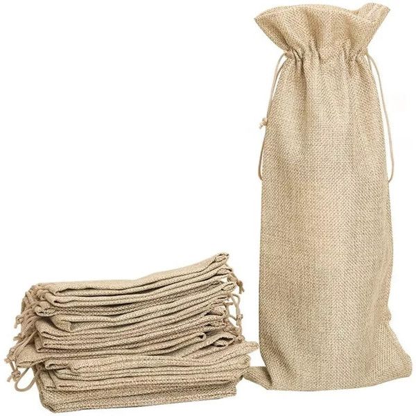 12 sets red wine bottle covers party gift bag drawstring bag champagne bottle wrapping bags with linen rope tags, Pink;blue
12 sets red wine bottle covers party gift bag drawstring bag champagne bottle wrapping bags with linen rope tags, Pink;blue