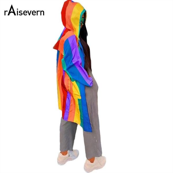 raisevern multicolor printed trench hoodie rainbow stripes big pocket harajuku 2020 fall new casual windbreaker oversized, Tan;black
raisevern multicolor printed trench hoodie rainbow stripes big pocket harajuku 2020 fall new casual windbreaker oversized, Tan;black