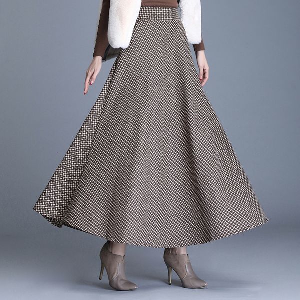 2021 new autumn retro winter high waist casual pocket female trellis plus size woolen skirt r398 39s7, Black
2021 new autumn retro winter high waist casual pocket female trellis plus size woolen skirt r398 39s7, Black