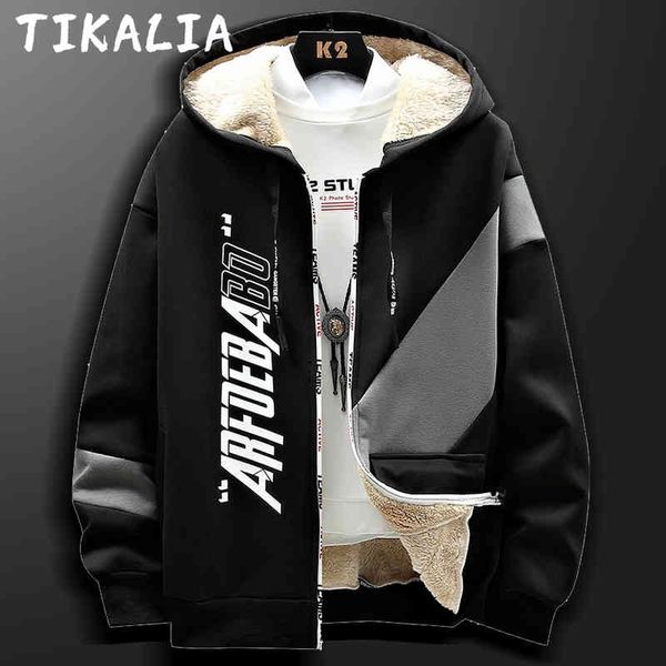 men's wool hoodie, thick coat, warm lining, harajuku style, fashion trend, autumn and winter, Black
men's wool hoodie, thick coat, warm lining, harajuku style, fashion trend, autumn and winter, Black