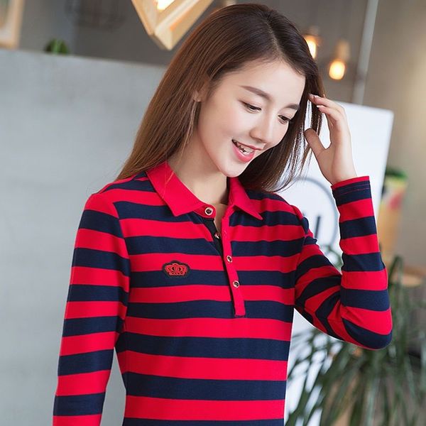 long sleeve t-shirt women 2020 new autumn dress middle-aged mother loose cotton stripe autumn winter plush bottom t-shirt lower package, White
long sleeve t-shirt women 2020 new autumn dress middle-aged mother loose cotton stripe autumn winter plush bottom t-shirt lower package, White