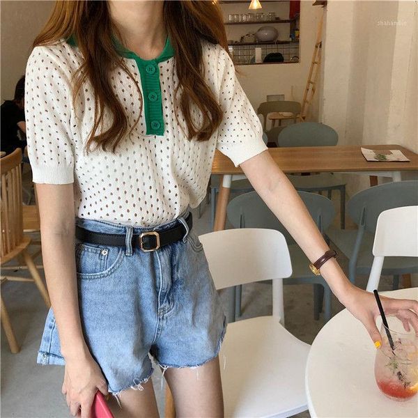bare midriff fashion girl summer knitted shirt crop slim short clothes women summer short sleeve v-neck t shirt1, White
bare midriff fashion girl summer knitted shirt crop slim short clothes women summer short sleeve v-neck t shirt1, White