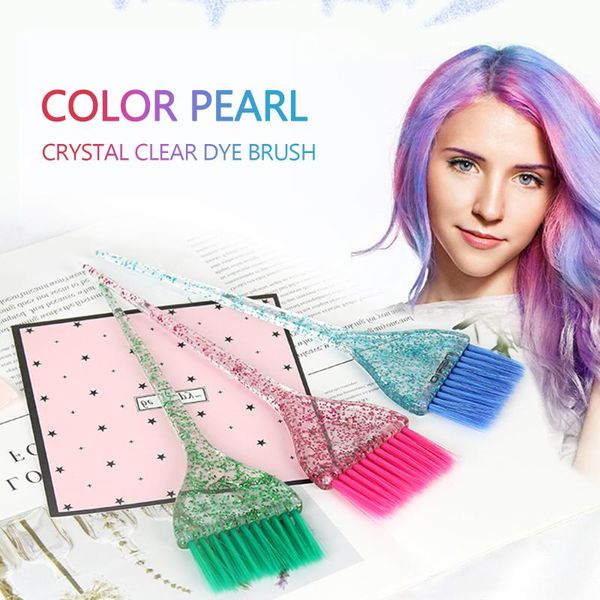 translucent hair tint brush, hair dye brush, color brush blend of soft feathered bristles, highlight brush for salon
translucent hair tint brush, hair dye brush, color brush blend of soft feathered bristles, highlight brush for salon