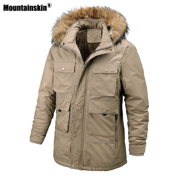 mountainskin new mens winter men fur collar warm thick hooded parkas casual fashion plus velvet coats windproof male mt057
mountainskin new mens winter men fur collar warm thick hooded parkas casual fashion plus velvet coats windproof male mt057