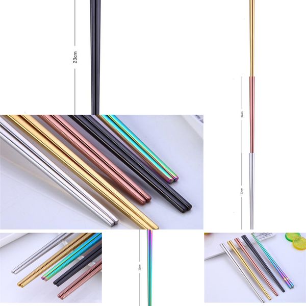 titanium plated golden high-grade colorful stainless glossy steel chopsticks, good quality gold rainbow square chopsticks 3 nzx78
titanium plated golden high-grade colorful stainless glossy steel chopsticks, good quality gold rainbow square chopsticks 3 nzx78