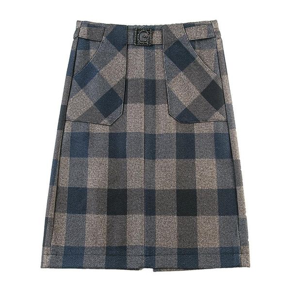 faux woolen skirt autumn winter new high waist buttock in the long a line skirt children checked winter, Black
faux woolen skirt autumn winter new high waist buttock in the long a line skirt children checked winter, Black