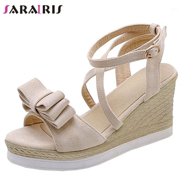 sarairis sweet girl butterfly knot flock sandals platform ankle strap high wedges sandals women 2020 casual party shoes woman1, Black
sarairis sweet girl butterfly knot flock sandals platform ankle strap high wedges sandals women 2020 casual party shoes woman1, Black