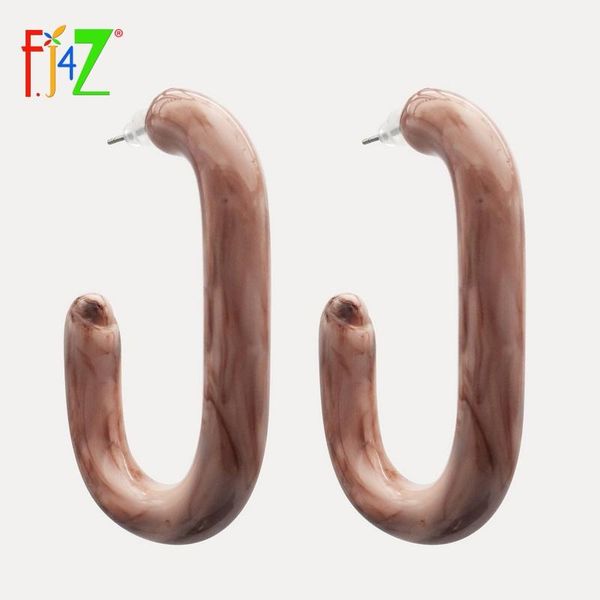 hoop & huggie f.j4z resin earrings for women fashion simple acrylic j shaped accessories druppel oorbellen, Golden;silver
hoop & huggie f.j4z resin earrings for women fashion simple acrylic j shaped accessories druppel oorbellen, Golden;silver