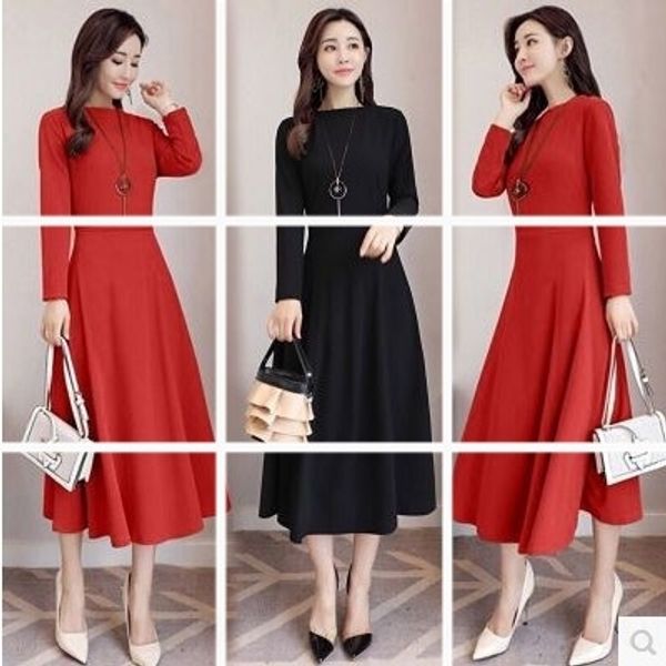 zuiap spring versatile 2019 new fashion women's korean version bm spring dress trendy skirt thin long sleeves and dress bottoming skirt, Black;gray
zuiap spring versatile 2019 new fashion women's korean version bm spring dress trendy skirt thin long sleeves and dress bottoming skirt, Black;gray
