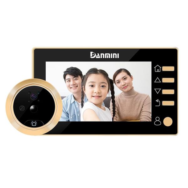 danmini q10 43 inch screen motion detection camera video alarm smart digital door viewer support tf card
danmini q10 43 inch screen motion detection camera video alarm smart digital door viewer support tf card