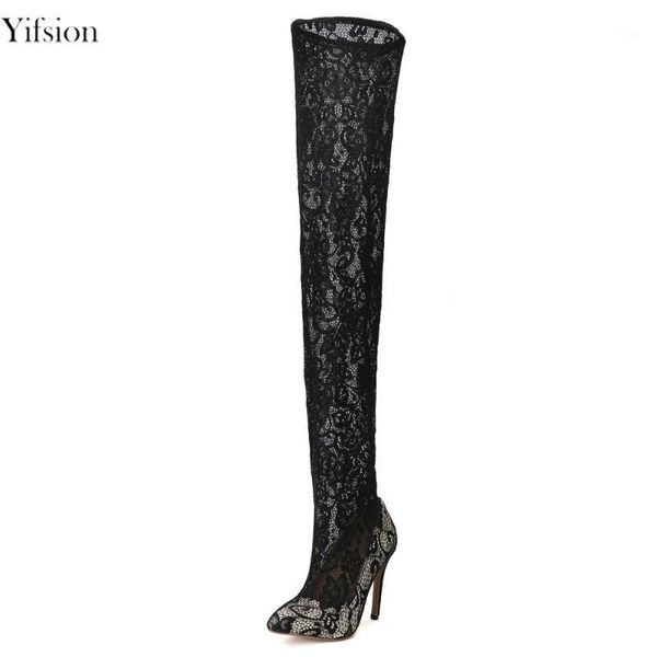 boots olomm women summer over the knee thin high heels super lace nice pointed toe black shoes us size 4-151
boots olomm women summer over the knee thin high heels super lace nice pointed toe black shoes us size 4-151