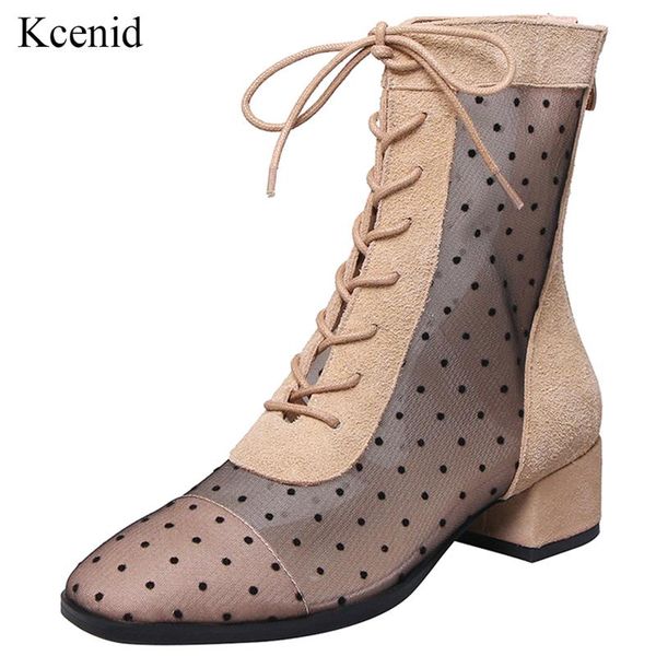 kcenid autumn 2020 fashion polka dot ankle boots women cow suede low heels shoes woman cross-tied lace up mesh boots zipper, Black
kcenid autumn 2020 fashion polka dot ankle boots women cow suede low heels shoes woman cross-tied lace up mesh boots zipper, Black