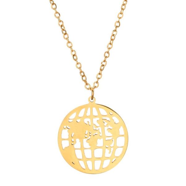 new stainless steel necklace jewelry simple round hollow globe pendant o-shaped chain necklace for women 2020, Silver
new stainless steel necklace jewelry simple round hollow globe pendant o-shaped chain necklace for women 2020, Silver