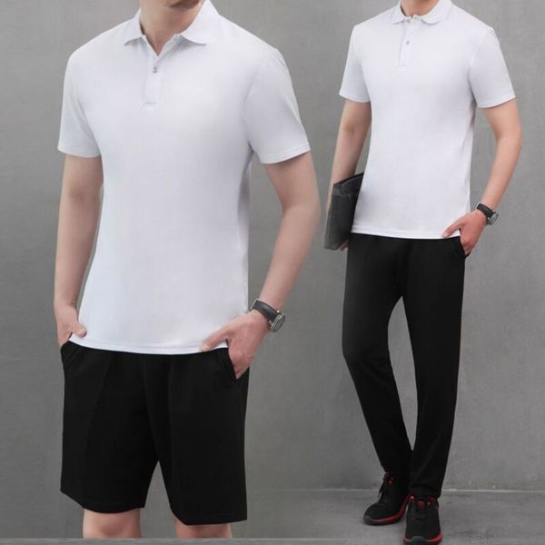 suit t-shirt men's sports summer lapel simple sportswear two piece cotton leisure sports suit, Gray
suit t-shirt men's sports summer lapel simple sportswear two piece cotton leisure sports suit, Gray