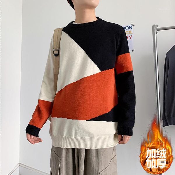 geometric patchwork sweaters for 140kg man 2020 winter fashion warm clothing mens -7xl plus size vintage knit crewneck jumpers1, White;black
geometric patchwork sweaters for 140kg man 2020 winter fashion warm clothing mens -7xl plus size vintage knit crewneck jumpers1, White;black
